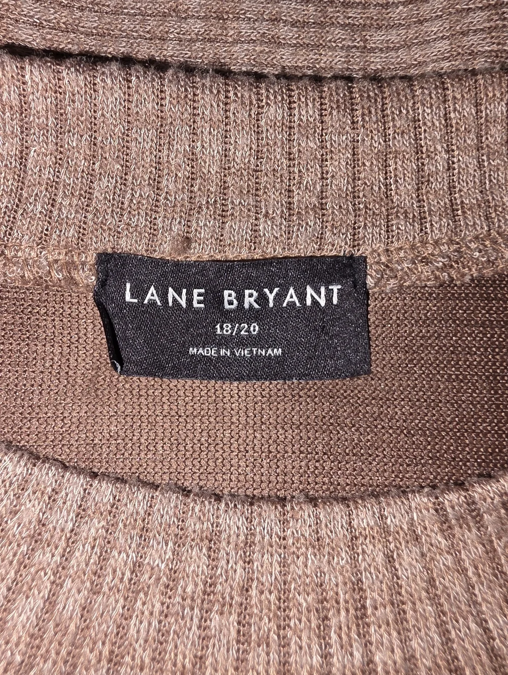 Lane Bryant Sweater Size 18/20 Brown - Picture 6 of 10
